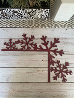 Christmas Door Corner Decor