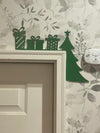 Christmas Door Corner Decor