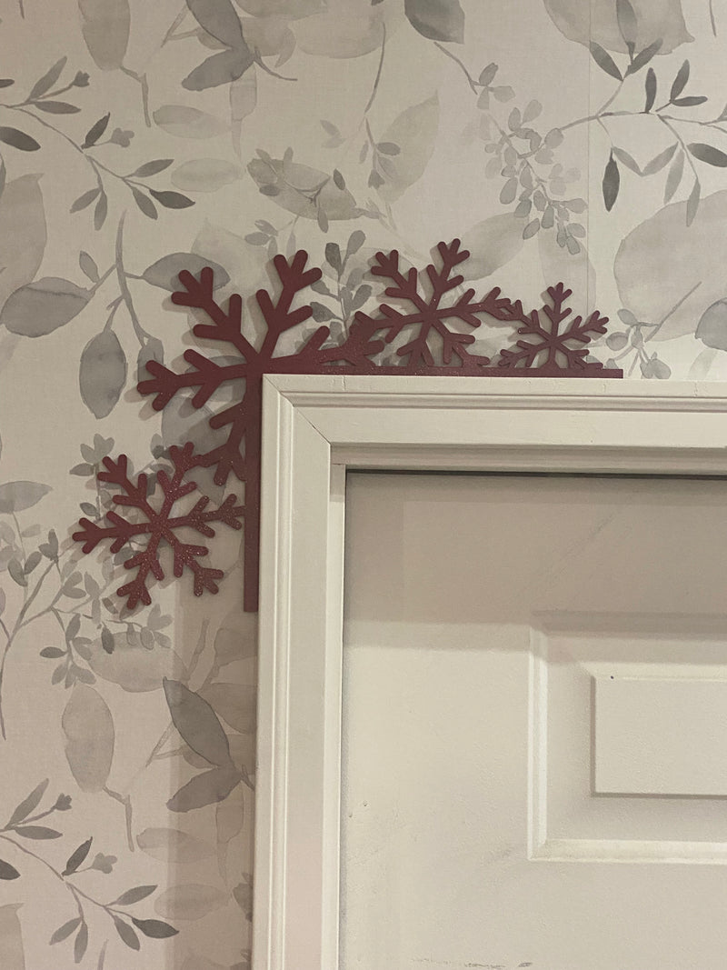 Christmas Door Corner Decor