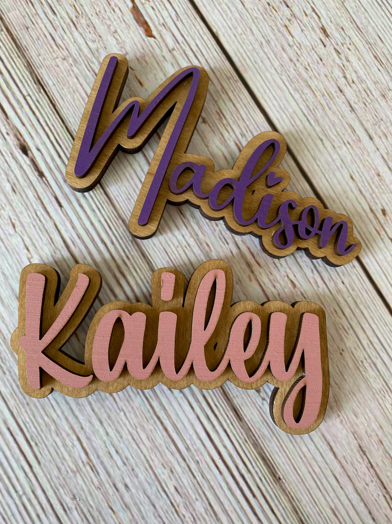 Personalized Name Magnets
