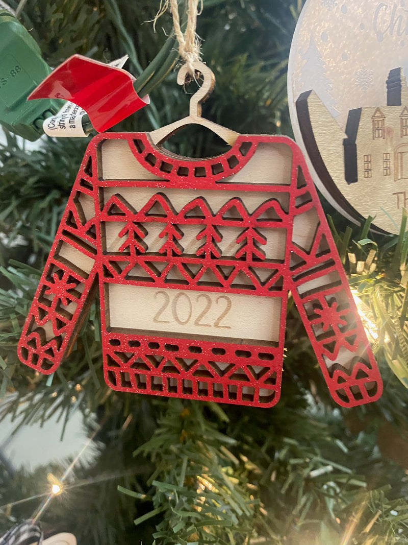 Ugly Sweater Ornament