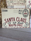 Santa Clause Postcard Letter 5 x 7