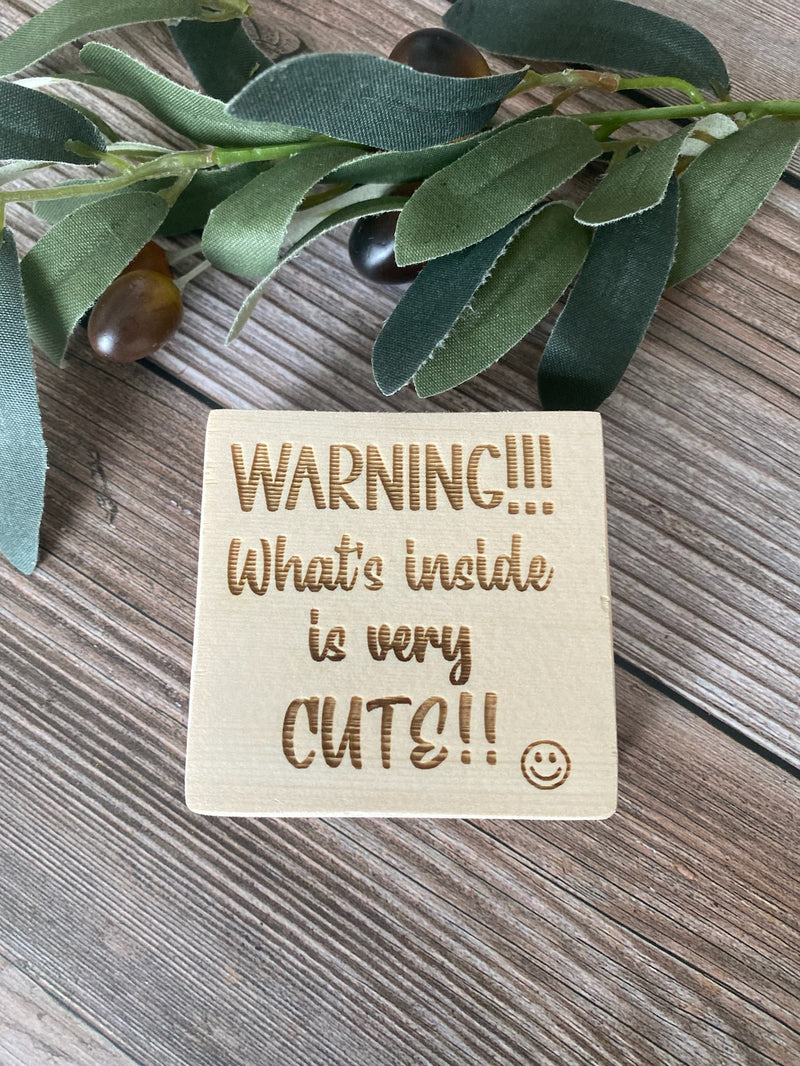 WARNING!! What's Inside is Very Cute!