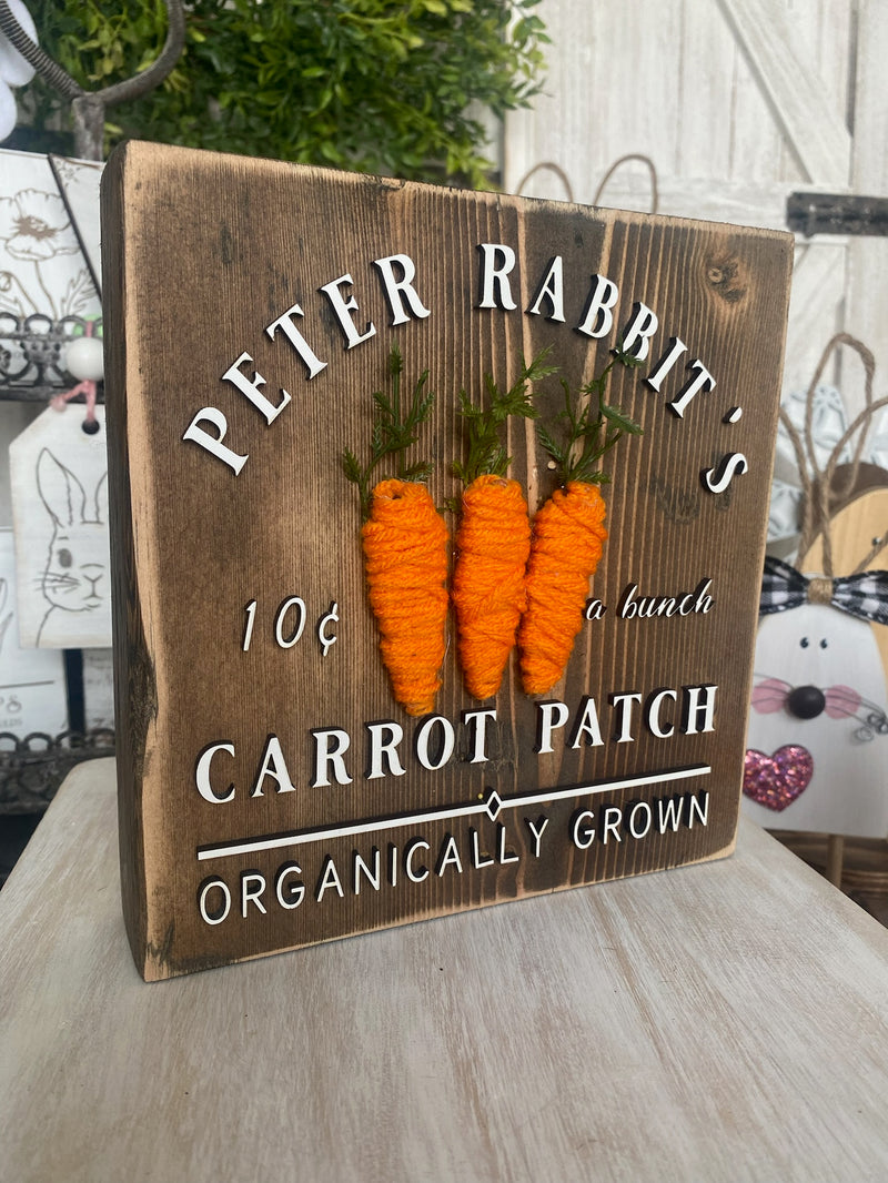 7 x 7 Peter Rabbit's Carrot Patch