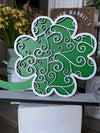 Set of 3 Shamrock St. Patrick's Day Decor