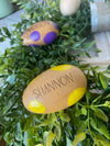Personalized Wood Eggs