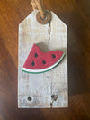 Pallet Wood Rustic Watermelon Slice Tag