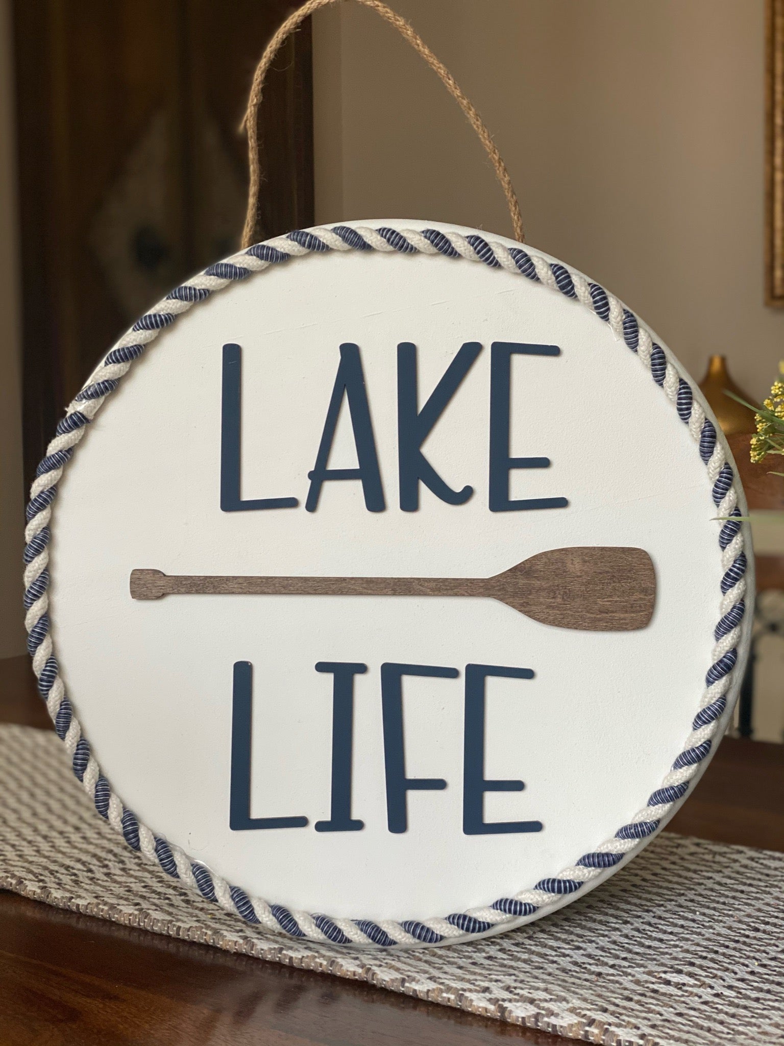 Lake/Beach Life 15" Round