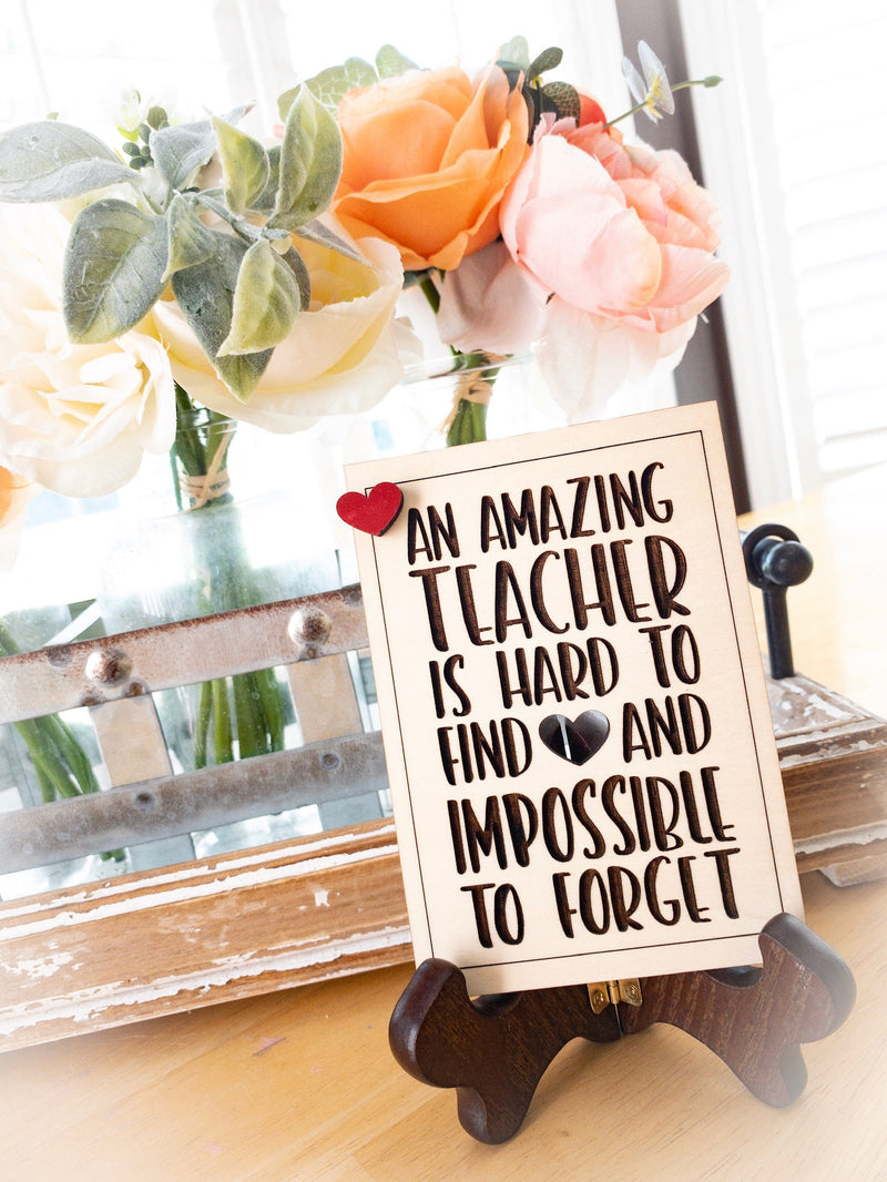 Teacher Appreciation Gift - An Amazing Teacher