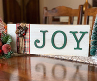 Christmas Joy Wood Sign