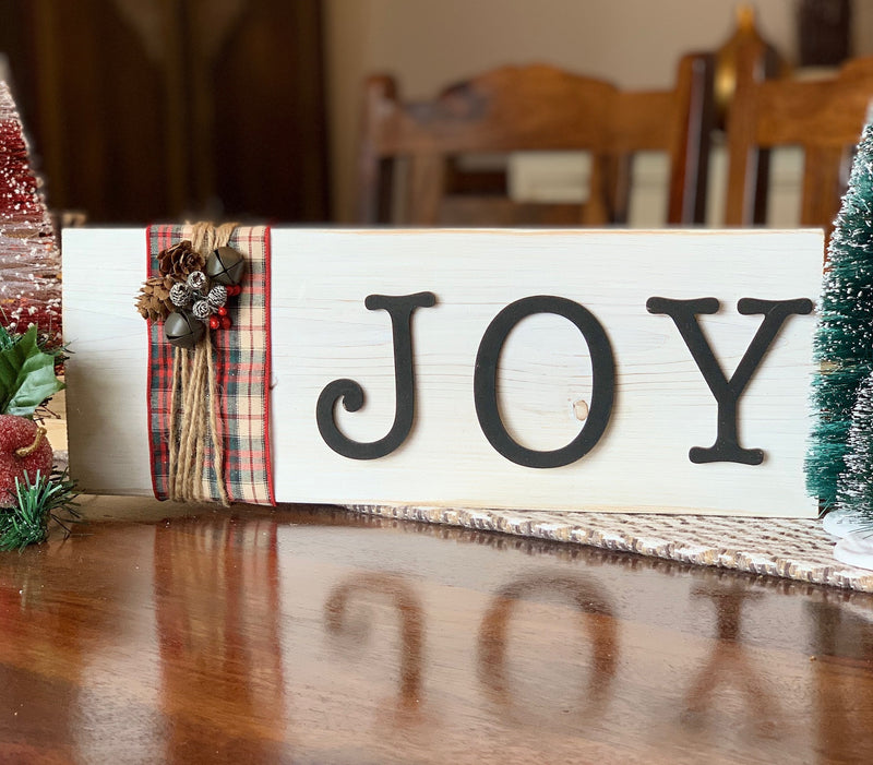 Christmas Joy Wood Sign
