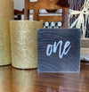 Custom Wedding or Special Event Table Numbers