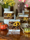 Rustic Wood Pumpkin Set